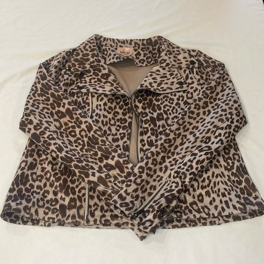 Willow Root faux suede jacket